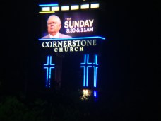 Cornerstone Church Sign